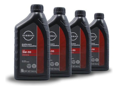 4 Litros Aceite Sintetico Sentra 2013 Nissan