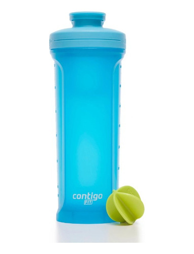 Contigo Shake&go Fit 2.0 Mixer Snap Termo Plástico 28oz Azul