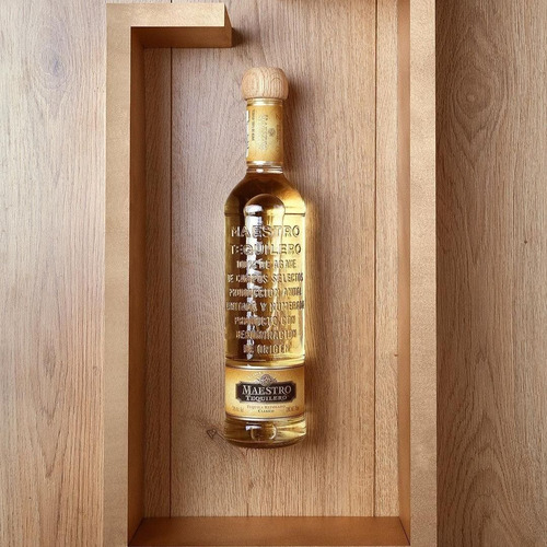 Caja De 6 Tequila Maestro Tequilero Reposado De 750 Ml
