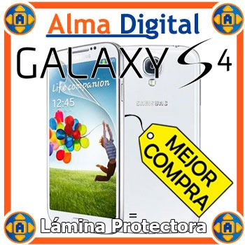 Lamina Protector Pantalla Transparente Samsung Galaxy S4 Siv