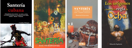 Pack 4 Libros De Santeria