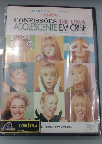 Dvd Confissões De Uma Adolescente Em Crise  - Usado