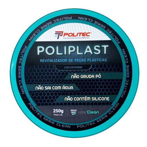 Poliplast Pasta Revitalizadora P/ Plásticos 250g Politec