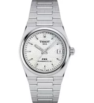 Comprar Tissot Prx Powermatic 80 35mm Watch With White Mop Dial 