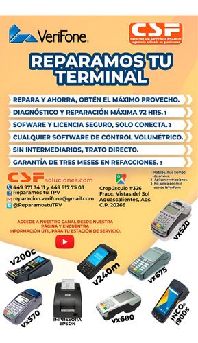 Reparamos Tu Terminal Verifone 