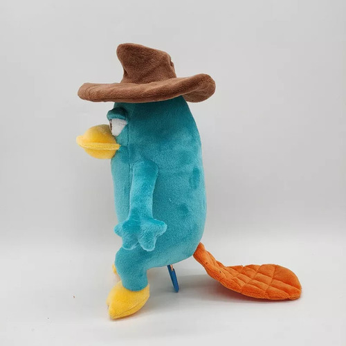 Mz Dibujo Animado De Perry Plush El Ornitorrinco Verde