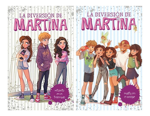 Pack La Diversion De Martina 5 Y 6 - Montena - 2 Libros