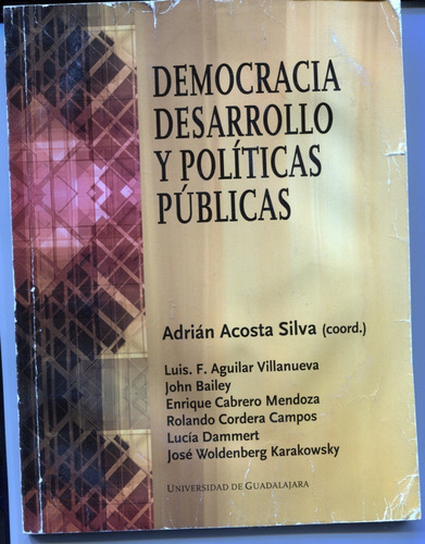 Democracia Desarrollo Y Politicas Publicas