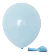 Comprar Globo Látex Color Pastel Macaron R12 X 25 Cotillón Activarte Color Celeste Globo Pastel Cotillón Activarte