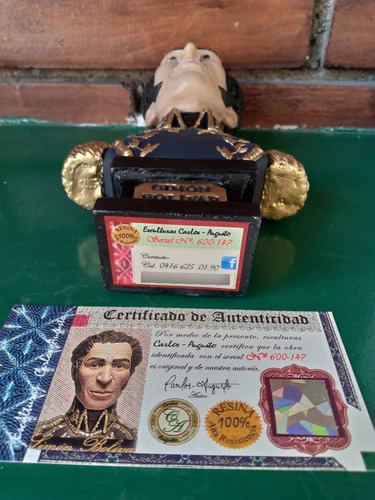 Imagen 4 de 6 de Escultura En 100% Resina De Alta Calidad De Carlos Augusto