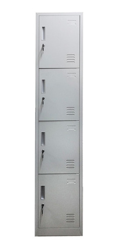 Locker Oficina Con Llave 1 Cuerpo 4 Puertas