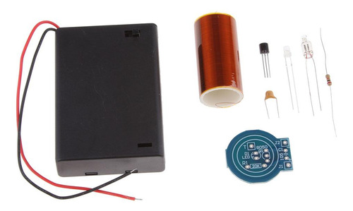 Kit De Bricolaje De Mesa Mini Sstc Tesla Coil Sin Luz De Arc