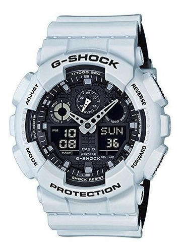 Relojes G-shock Ga-100 Military Series- Blanco / Talla Única