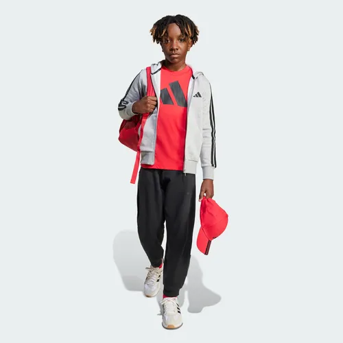 Camiseta adidas Casual Essentials Niños Rojo Jc9664