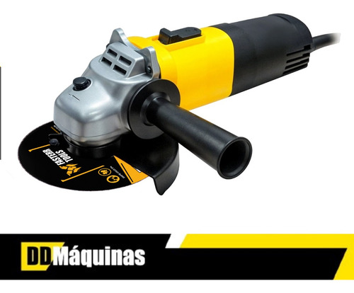 Esmerilhadeira Angular 820w 220v Fasterr - Fst044 Cor Preto/Amarelo Frequência 50Hz/60Hz