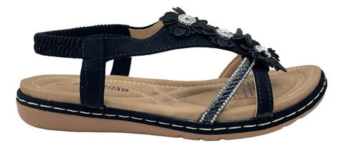 Sandalias De Mujer Bajas Cómodas Suaves Livianas Verano 077