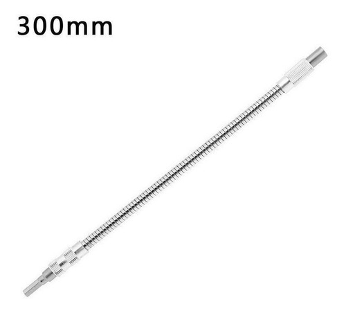 Imagen 2 de 4 de Extensión Flexible Metal 30cm Atornillador O Taladro