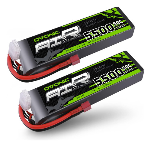 3s Lipo Batería 50c 5500mah 11.1v Lipo Batería Deanst...