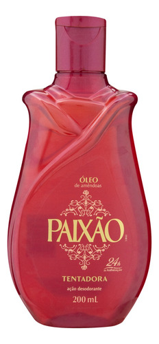  Óleo Desodorante Corporal Tentadora Paixão Frasco 200ml