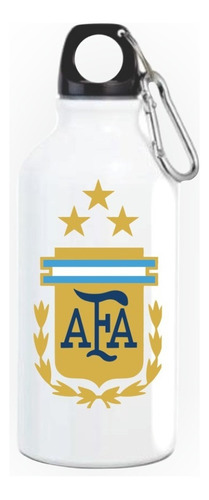 Termo Argentina Messi Futbol Botilito Botella Aluminio 