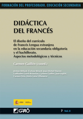 Didactica Del Frances Diseño Del Curriculo - Guillen Dia...