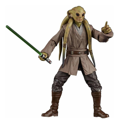 Star Wars The Black Series Kit Fisto Toy 6  Scale The Clone.