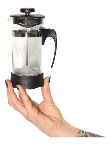 Cafetera Prensa Con Embolo 300ml Vidrio A Presion Cafe 