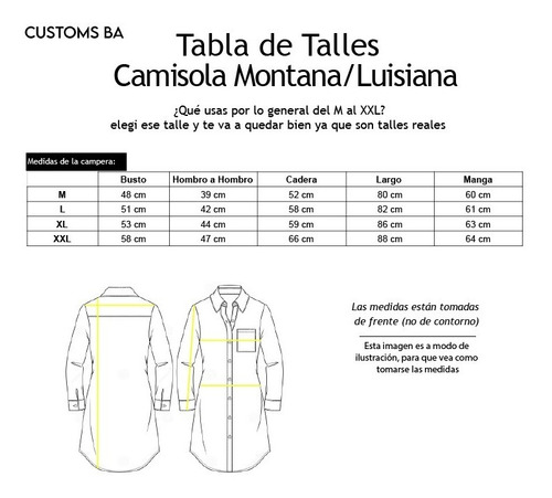 Camisola Luisiana Mujer