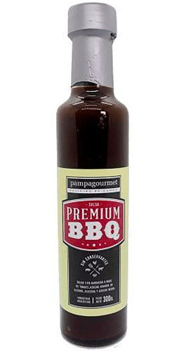 Salsa Premium  Bbq S/conservantes Pampagourmet (x 300ml)