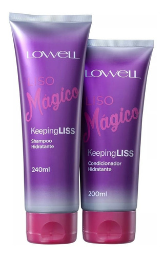 Kit Shampoo & Condicionador Liso Mágico Lowell