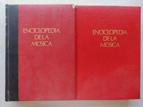 Enciclopedia De La Música Hamel & Hurlimann Tomos 1 Y 2 1977