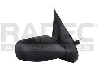 Espejo Ford Fiesta 1998-1999-2000-2001-2002 C/control Negro2