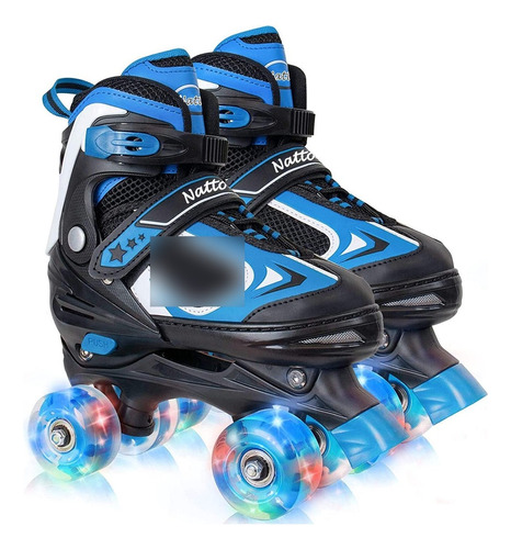 Patines Para Niños - Azul Para Niños Grandes De 7 8 9 10 .