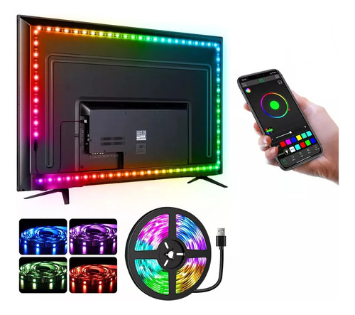 30 Led/m, 3 Mp, 90 Píxeles, Retroiluminación De Tv Ro Rgb