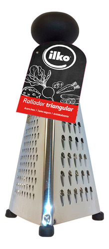 Rallador Ilko Acero Inox Triangular Premiun