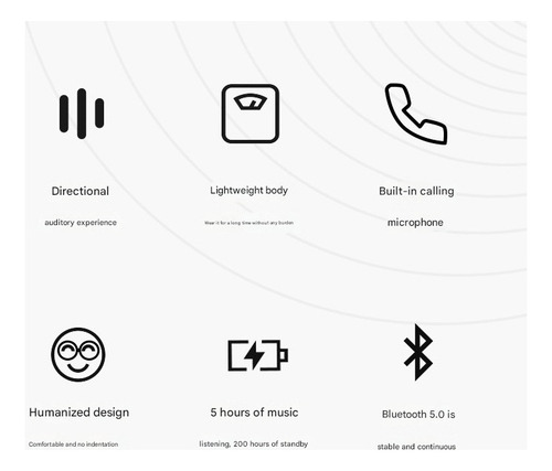 Gafas De Sol Inteligentes Bluetooth 5,0 Micrófono Llamada Hd