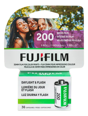Rollo Película Fotográfica Fujifilm Iso 200 36 35 Mm Color