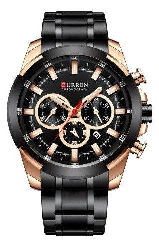 Reloj Para Hombre Curren Krec9401 Negro