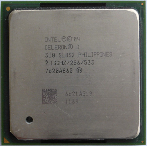 Processador Computador Pc Intel Celeron D 310 2.13 Ghz