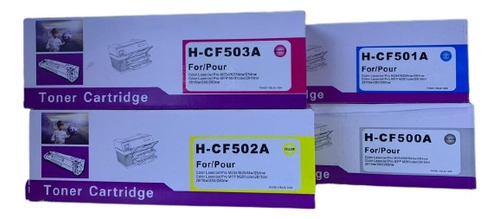 Pack De Toner Compatible(202a)cf500ab/c/y/m  Pro M281fdw