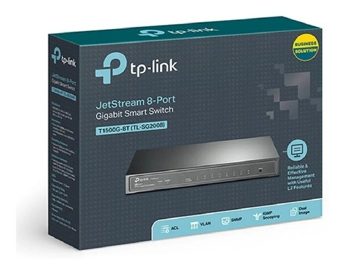 Switch Administrable Tp Link 8 Puertos Gigabit Tl-sg2008 