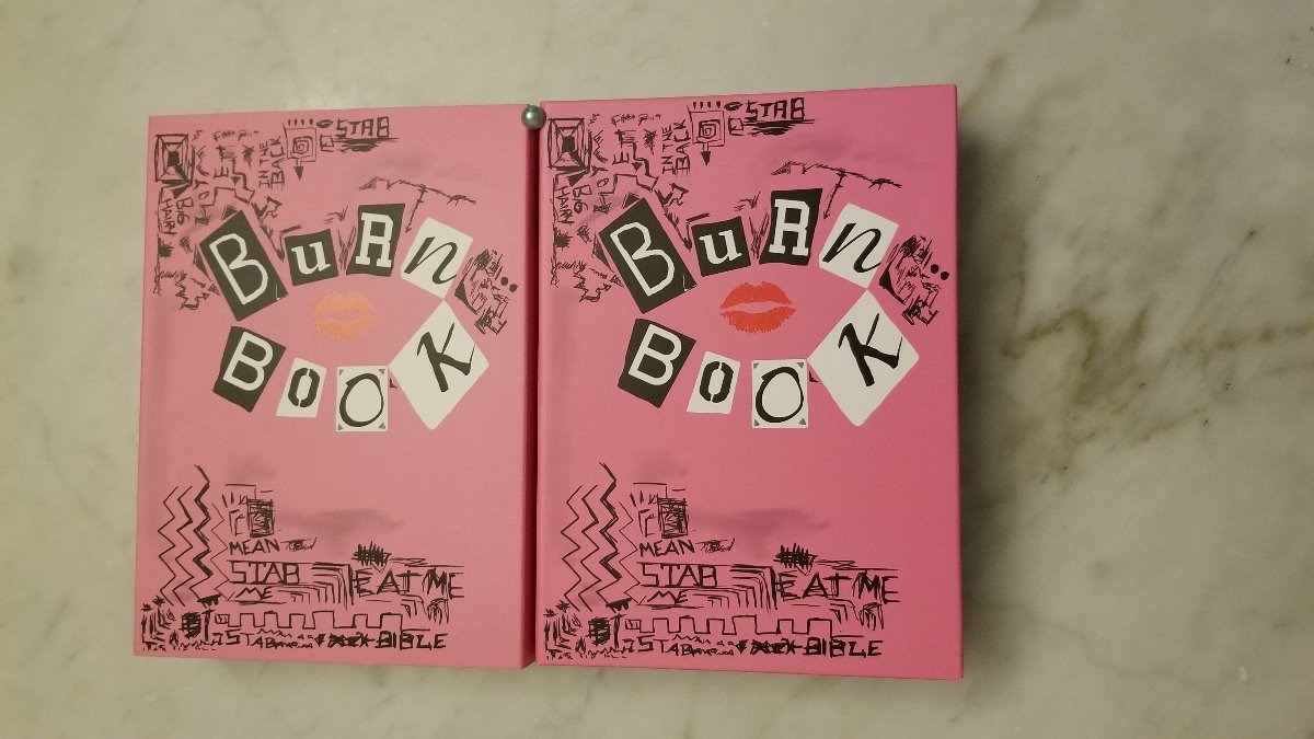 storybook cosmetics mean girls burn book palette storybook cosmetics mean girls burn book palette