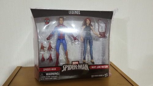 Spiderman Mary Jane Marvel Legends 2 Pack