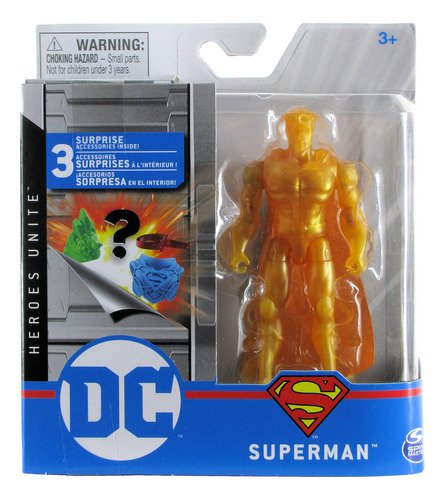 Figura De Accin De Dc Heroes Unite 2020 Superman (gold Chase