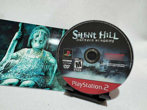 Silent Hill Shattered Memories Com Pôster Para Ps2