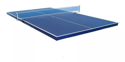 Tampo Azul Tênis De Mesa Ping-pong Para Cima Mesa Sinuca