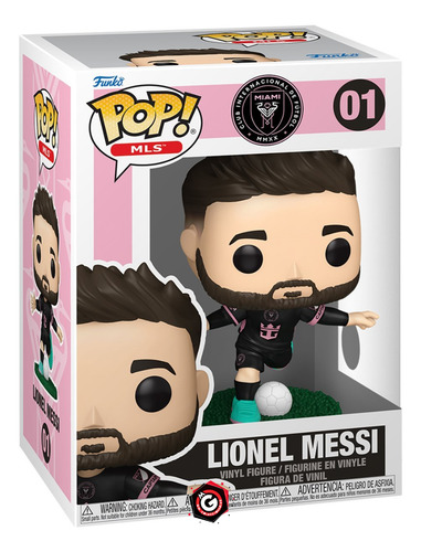 Funko Pop Lionel Messi #01 Inter Miami Mls