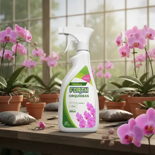Fertilizante Adubo Orgânico 500ml Forth - Orquídeas Floração