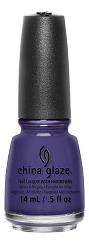 Esmalte De Uñas China Glaze Queen B Índigo Violeta Azul 14ml Color Índigo Violeta Azulado