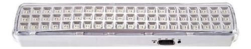 Luz de emergencia Zurich E809060LE LED con batería recargable 4 W 220V blanca